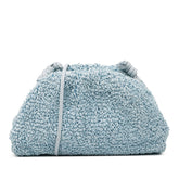 Boucle Curly Raffia The Mini Pouch Crossbody